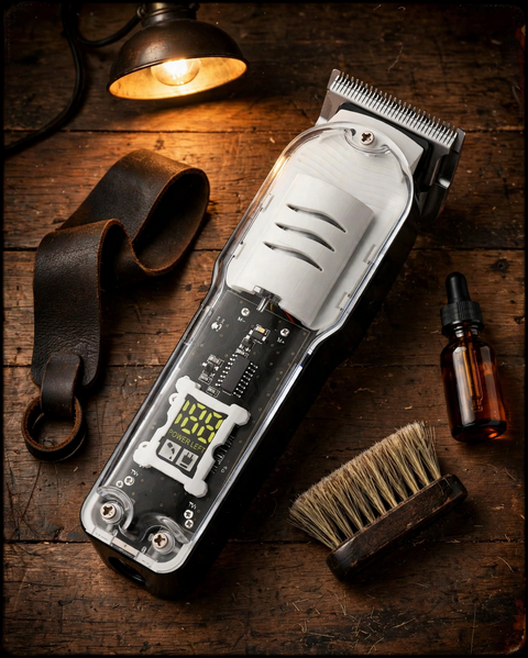 Professional Cordless Hair Trimmer – Rechargeable Wireless Barber Trimmer