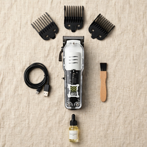 Professional Cordless Hair Trimmer – Rechargeable Wireless Barber Trimmer