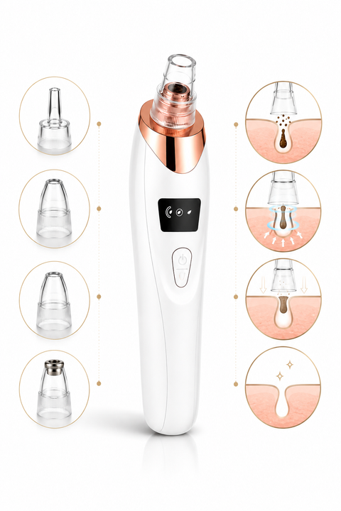 Multifunctional Electric Cleaning Instrument - Portable Sonic Cleaner with 4 Modes