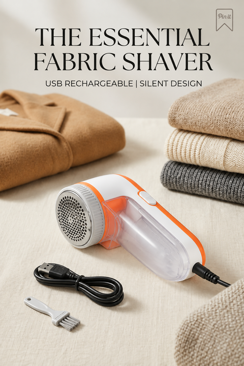 NOVA Portable Lint Remover - Electric Fabric Care Machine with USB Charging