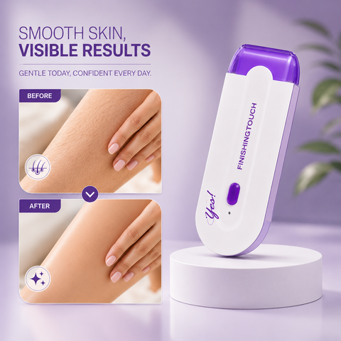 Portable Sensa-Light Technology Hair Removal - Safe & Effective Home Hair Removal