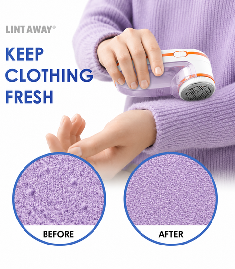 NOVA Portable Lint Remover - Electric Fabric Care Machine with USB Charging