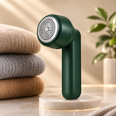MD-MQ977 Lint Remover - 2-in-1 Fabric Care & Deep Massage Device with High Frequency Technology