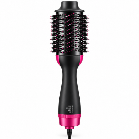 ONE STEP Hair Dryer & Styler Brush – Hot Air Styling Brush for Drying, Straightening & Volume