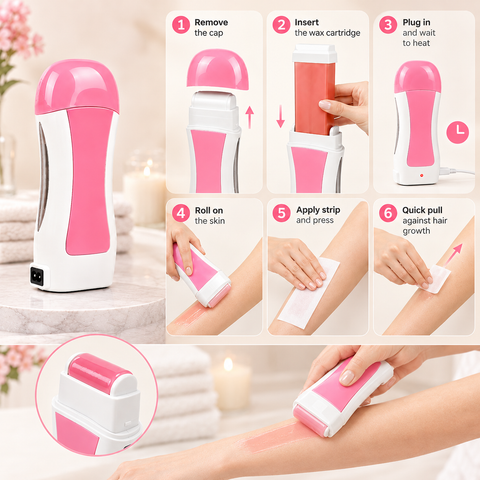 Electric Wax Warmer – Rechargeable Wax Heater for Hair Removal