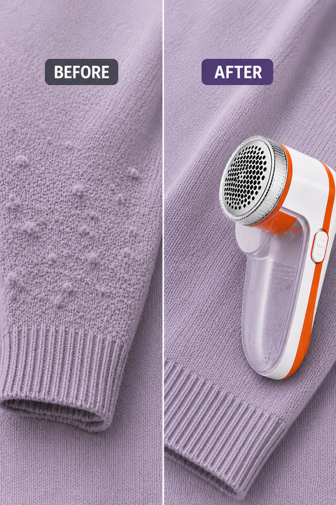 NOVA Portable Lint Remover - Electric Fabric Care Machine with USB Charging