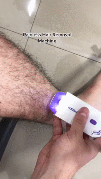 Portable Sensa-Light Technology Hair Removal - Safe & Effective Home Hair Removal