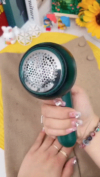MD-MQ977 Lint Remover - 2-in-1 Fabric Care & Deep Massage Device with High Frequency Technology
