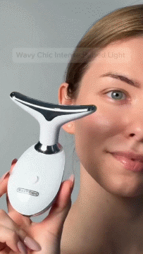 EzzySo Facial Lifting & Tightening Device - Microcurrent Face Lift Machine with LED & EMS Technology for Anti-Aging Skin Care